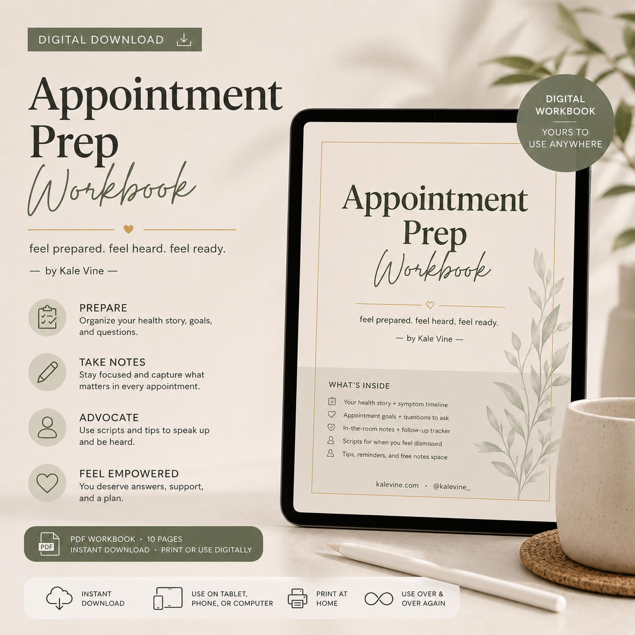 Appointment Prep Workbook